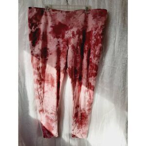 BeBe pink tie dye sz 3X leggings